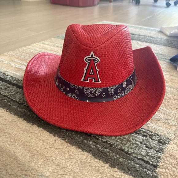 Accessories - Los Angeles Angels Kids' Red Cowboy Hat